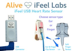 iFeel Student HRV Biofeedback USB Sensor