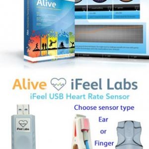 Student HRV Biofeedback Alive System with USB Sensor