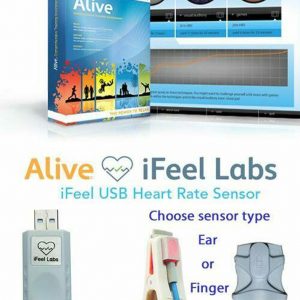 iFeel USB HRV Sensor with Alive Software for Personal and Student Biofeedback